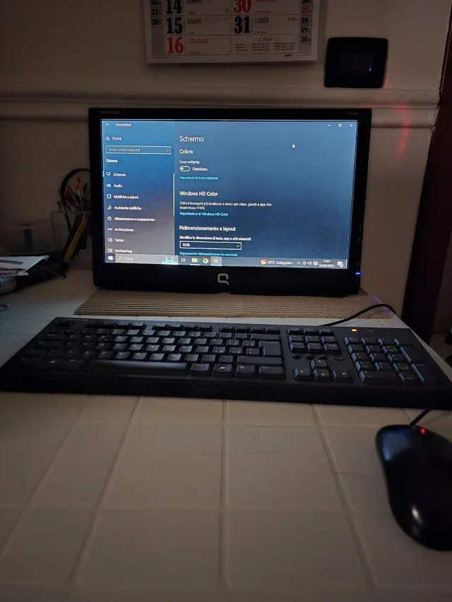 PC fisso Compaq HP - Pentium Dual-Core