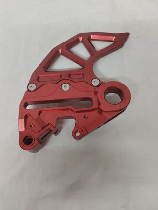 Protector Cadena Moto Rojo