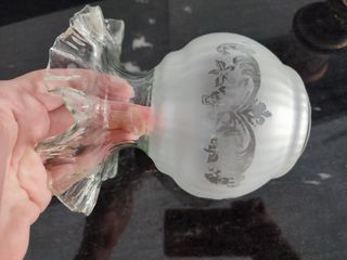 2 lámparas vintage porcelana