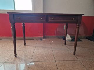 Mesa madera marrón clásica ESCRITORIO 