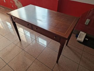 Mesa madera marrón clásica ESCRITORIO 