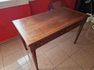 Mesa madera marrón clásica ESCRITORIO 