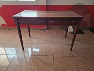 Mesa madera marrón clásica ESCRITORIO 