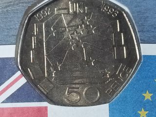 Moneda commemorativa inglesa 