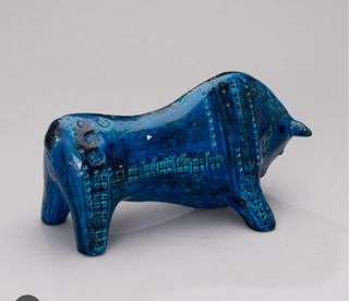 ceramica del diseñador Aldo Londi años 70