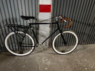 Bicicleta Fixie negra