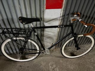 Bicicleta Fixie negra