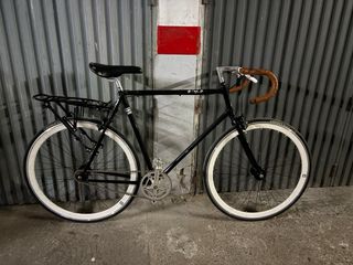Bicicleta Fixie negra
