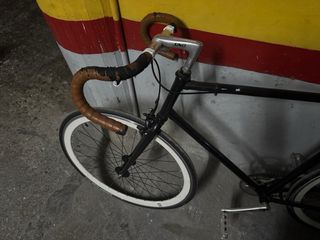 Bicicleta Fixie negra