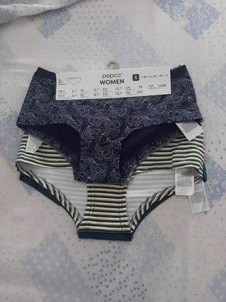 4 Bragas Pepco S , nuevas

