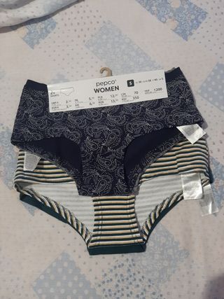 4 Bragas Pepco S , nuevas

