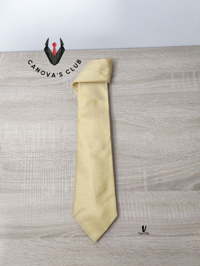 Corbata Amarilla - Canova's Club de seda