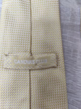 Corbata Amarilla - Canova's Club de seda