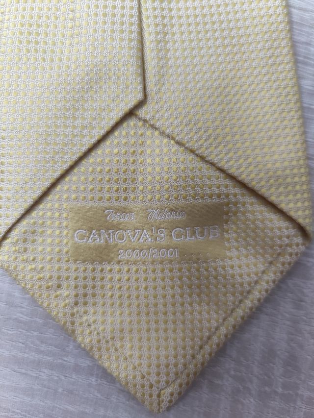 Corbata Amarilla - Canova's Club de seda