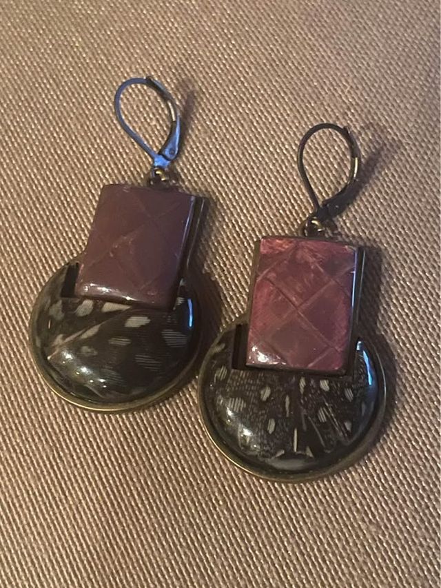 Orecchini Nature - Rame & Ottone