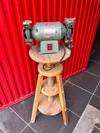 Amoladora de banco vintage