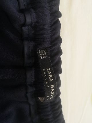 Pantalón azul - tiro alto