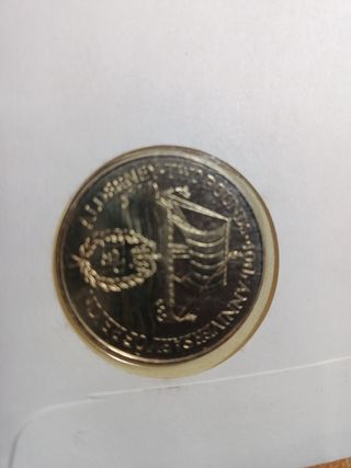 Moneda commemorativa inglesa 
