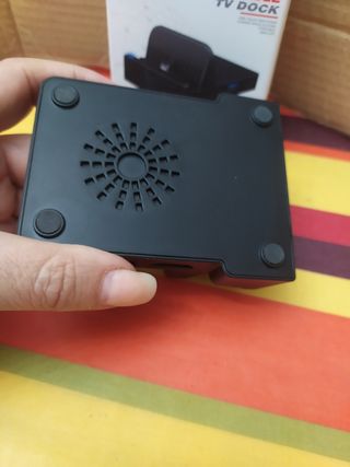 Switch dock. Base carga portátil Nintendo Switch