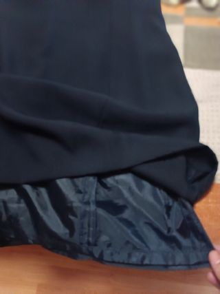 Vestido fiesta midi negro