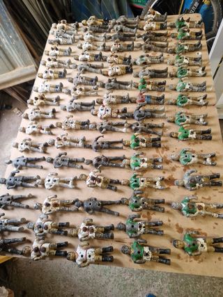 60 Muñecos Futbolín Vintage