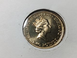 Moneda commemorativa inglesa 