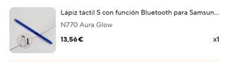 Stylus Samsung Galaxy Note 10 Lite + 5 puntas