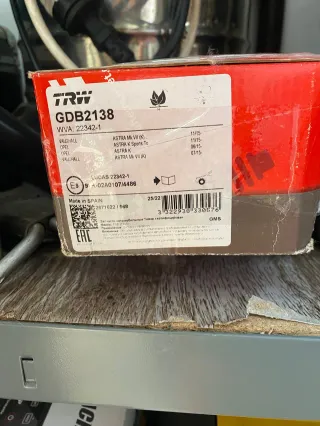 Pastiglie freno TRW GDB2138