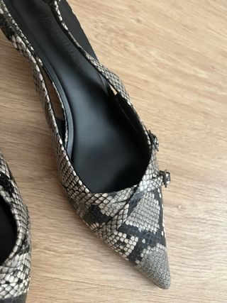 Zapatos Zara tacón serpiente 39