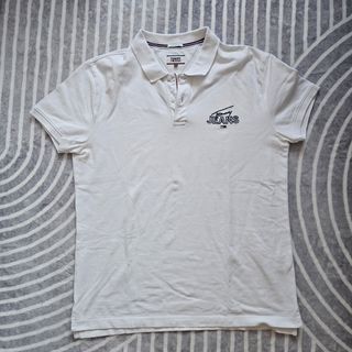 Polo Tommy Hilfiger blanco - XL