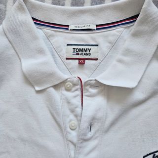 Polo Tommy Hilfiger blanco - XL