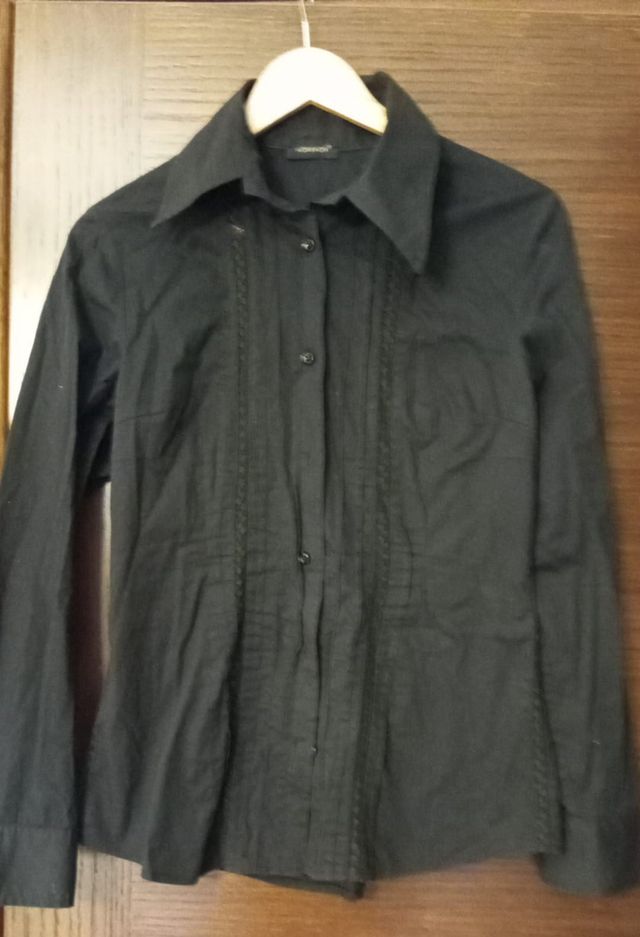 Camicia nera donna