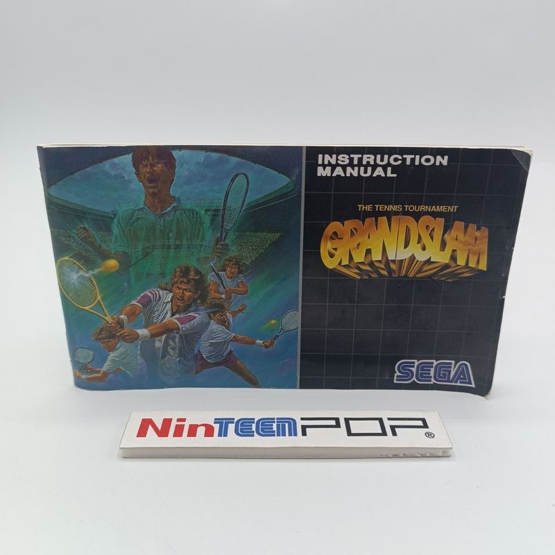 Imagen de Manual GrandSlam Tennis Tournament Sega Mega Drive