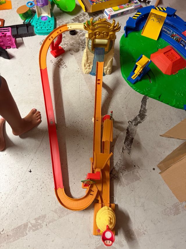 Pista de Mario Kart Hot Wheels