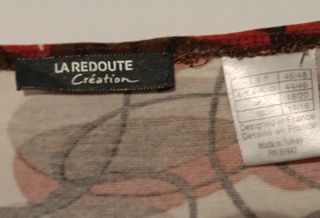 Camiseta tirantes La Redoute talla 46/48