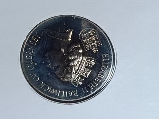 Moneda commemorativa inglesa 