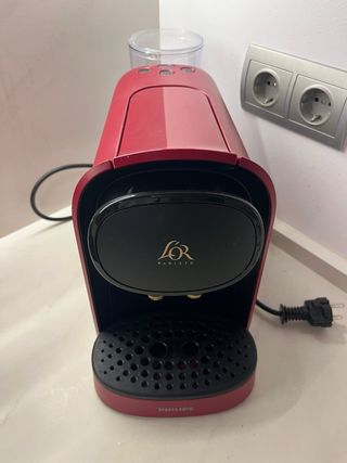 Cafetera Philips L'OR Barista roja