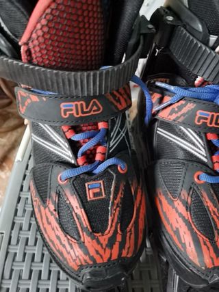 Patines Fila infantiles y protectores