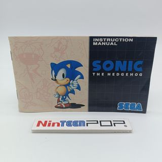 Manual Sonic The Hedgehog Sega Mega Drive