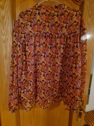 Blusa Zara multicolor talla M