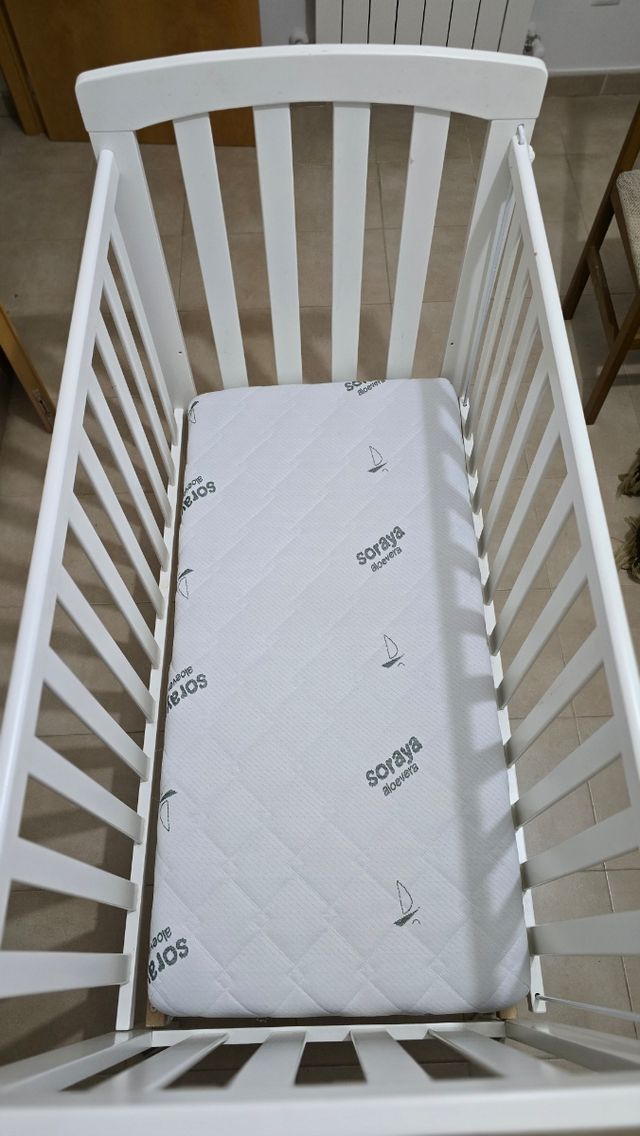 Cuna bebé MiCuna 120x60 y colchón