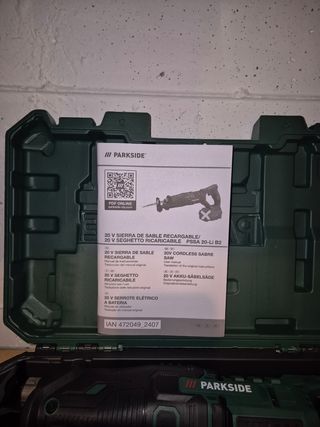 Seghetto alternativo Parkside 20V con batteria 