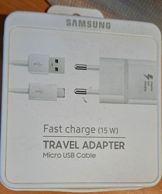 Cargador Samsung 15W - Adaptador de viaje