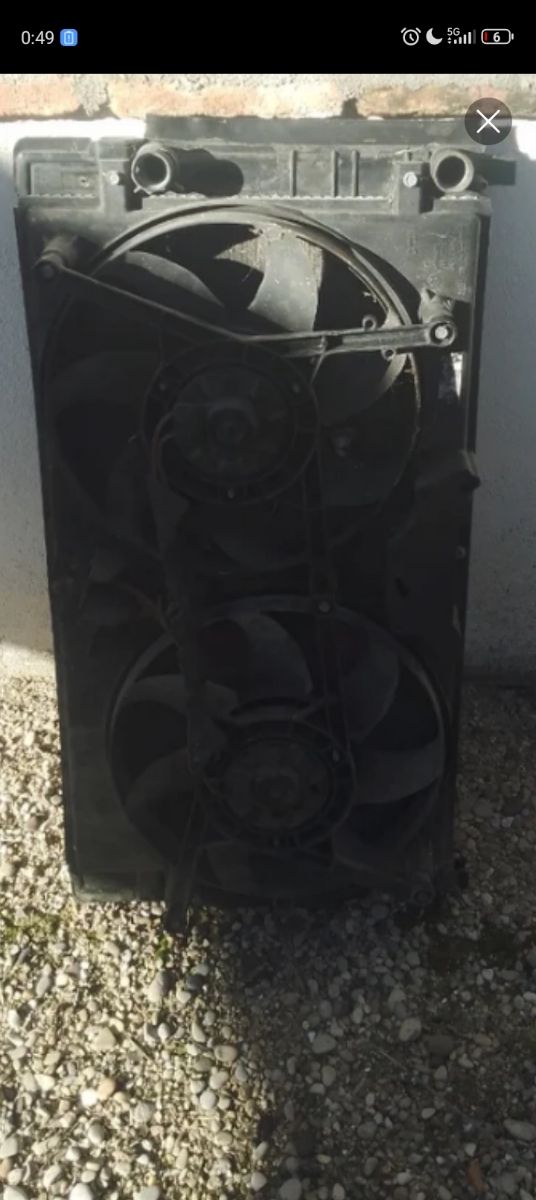 Radiador con ventilador  Transporter t4 2.4