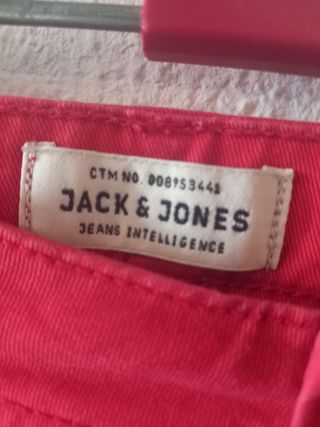 Shorts Jack & Jones rojos