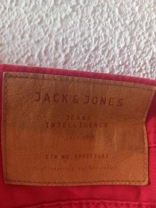 Shorts Jack & Jones rojos