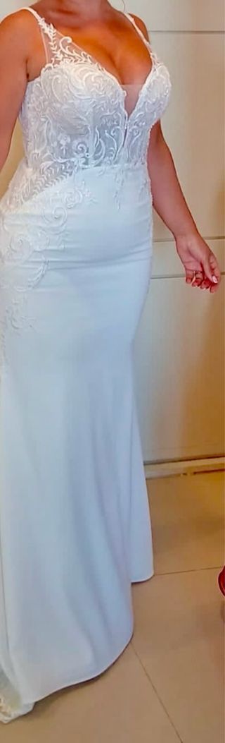 Vestido novia, Coleccion Aire Barcelona 