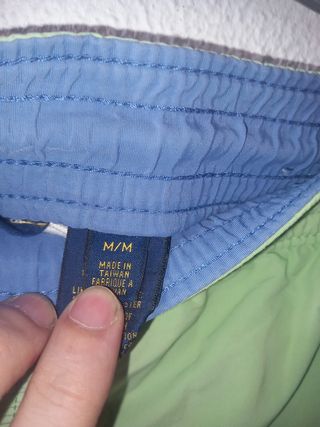 Bañador Ralph Lauren verde menta