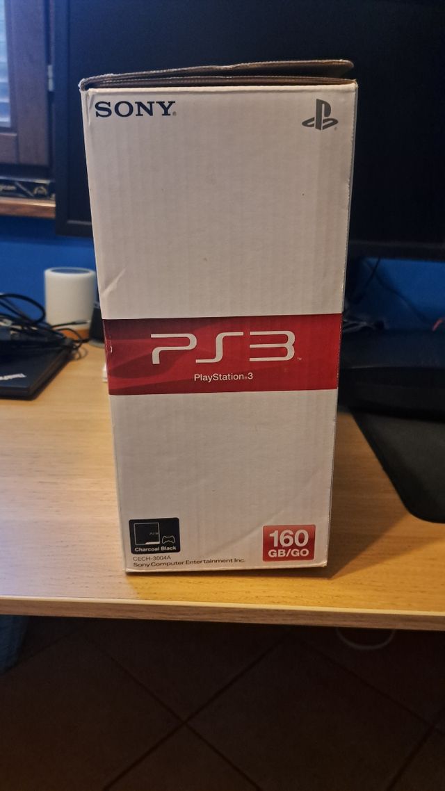 Playstation 3 Slim PS3 160GB Completa di Scatola