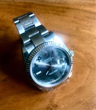 Rolex Datejust 41 mm Modelo: WINBLEDON. Oro blanco